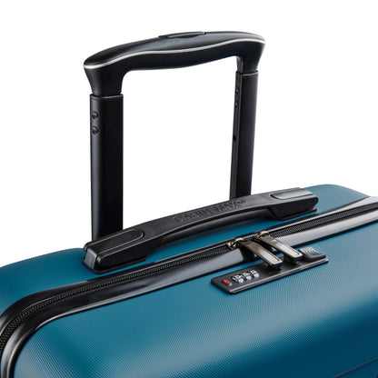 Cabin Max Anode 55x40x20 Cabin Suitcase, Built in Lock, Lightweight Carry On, 8 Wheels, Wet Pocket, Suitable for Ryanair, Easyjet, Paid Hand Luggage Carry-Ons (55 x 40 x 20 cm 40l)