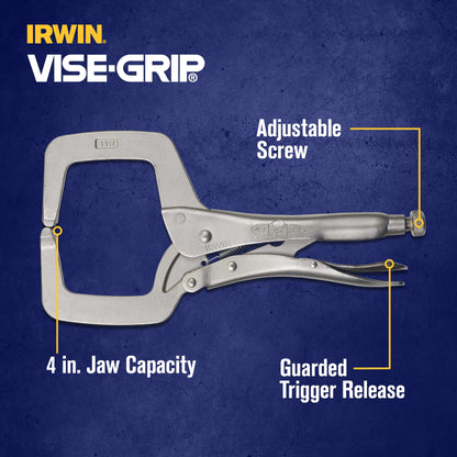 IRWIN VISE-GRIP Original Locking C-Clamp, 11", 19