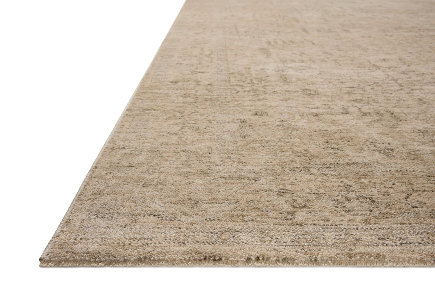 Loloi Magnolia Home by Joanna Gaines Junie Collection JUE-02 Oatmeal/Smoke 11'-6" x 15'-7", .38" Pile Height, Area Rug