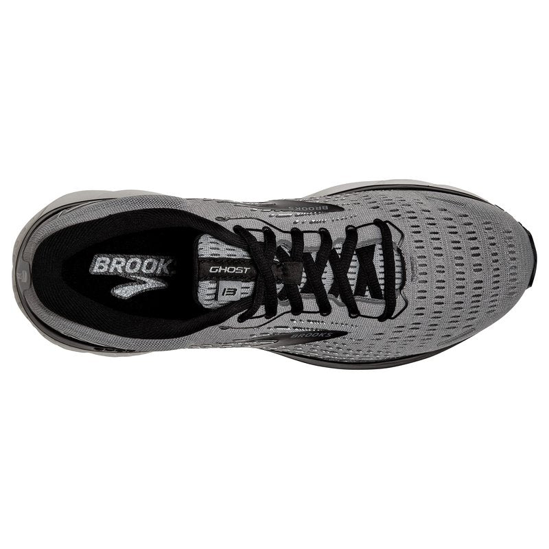 Brooks Men's Ghost 13 Running Shoe - Primer Grey/Pearl/Black - 8.5 Medium