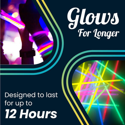 240 Glow Sticks Party Pack – Camping Glow Activities For Families – Neon Light Sticks Decoration For Party Favors Kids And Adults, Balls, Flowers And Much More