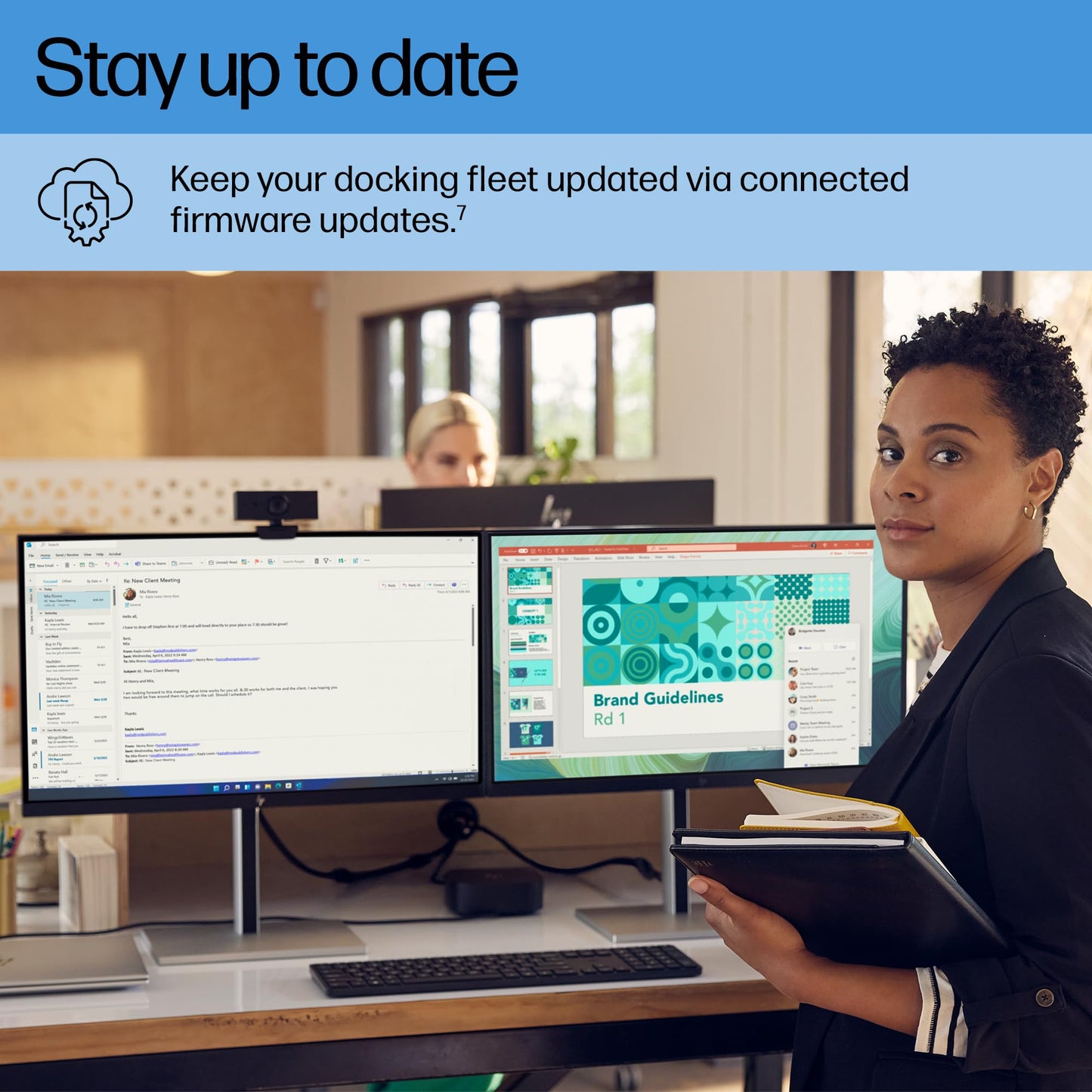 HP USB-C Dock G5-11-in-1 Adapter for Both USB-C and Thunderbolt-Enabled Laptops, PCs, & Notebooks - Single Cable for Charging, Networking, or Data Transfers - Great for Secure & Remote Management