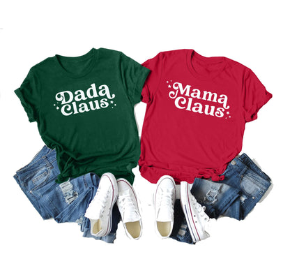 ASTANFY Dad Shirt Mom Shirt: Mom and Dad Matching Shirts Pregnancy Announcement T-Shirt Pregnancy Reveal Gifts Shirt