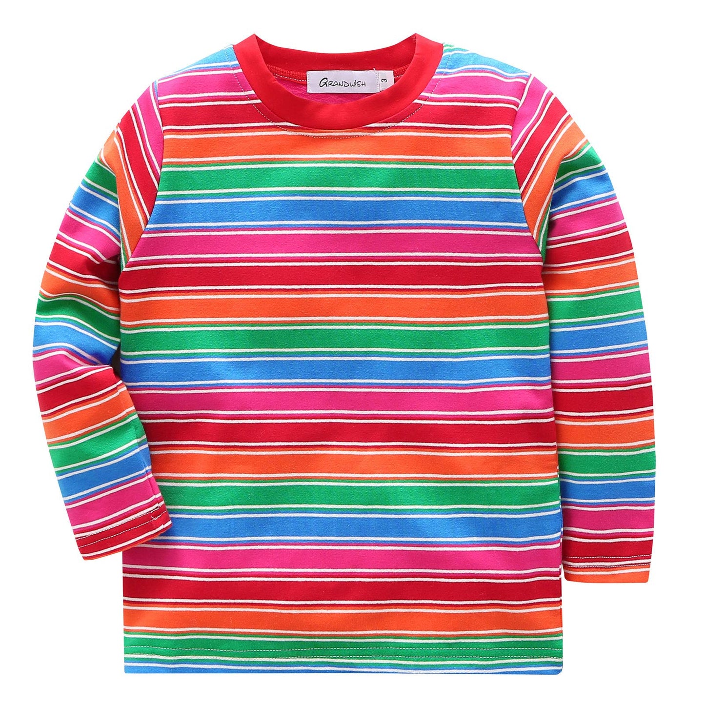 Baby Boys Girls Striped T-Shirts, Long Sleeve Cotton Chucky Costume Top Shirts 3T Multicolor