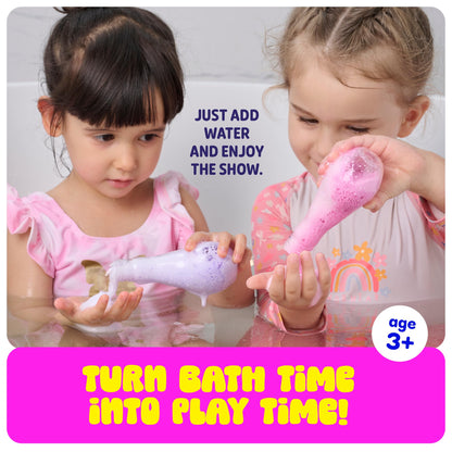 Tubby Tots Bath Potion Kits for Kids - 6 Pk - Bath Bombs for Kids - Toddler Bubble Foam Colors Fizzies - Bathtub Toys for Kid Ages 4-8 Years Old - Science Soap Potions Kit Age 3 4 5 6 7 8 - Non Toxic