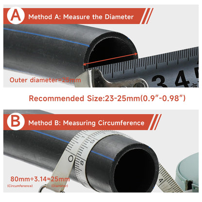AKIHISA T-Bolt Hose Clamps,304 Stainless Steel Heavy Duty Adjustable Tube Clamps (17-19mm 4pack)