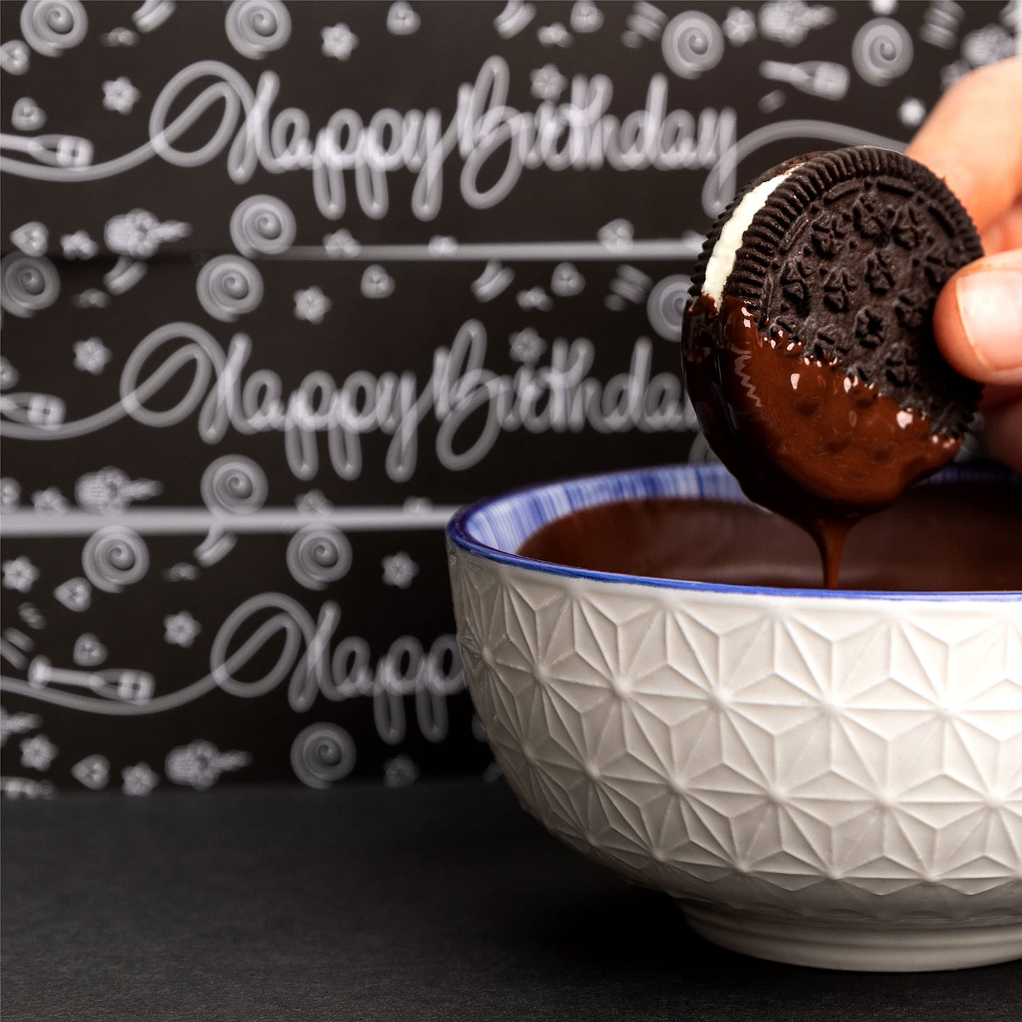 Barnetts Happy Birthday Gifts Chocolate Cookies Basket for Women, Prime for Mom, Wife, Aunt, Grandma, Niece, Daughter, Sister, Best Friend