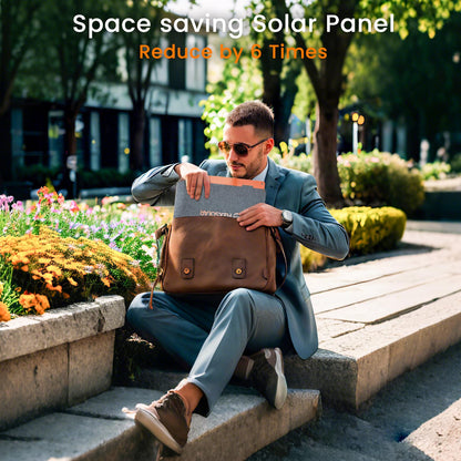 FlexSolar 100W Portable Solar Panels Chargers with PD3.0 USB-C,QC3.0 USB-A and DC Outputs Foldable IP67 Waterproof Power Emergency Camping for Small Power Station Generator,Phones, Power Banks