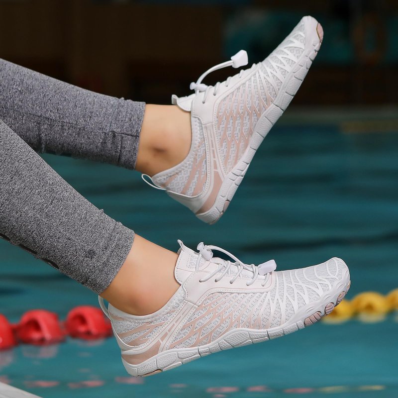 2026 New Barefoot Shoes for Women Mens,Hiking Barefoot Shoes Womens Footwear,Comfortable & Non-Slip Barefoot Vitality Shoe Women's Athletic Footwear,Wide Toe Box Water Shoe for Women Men White