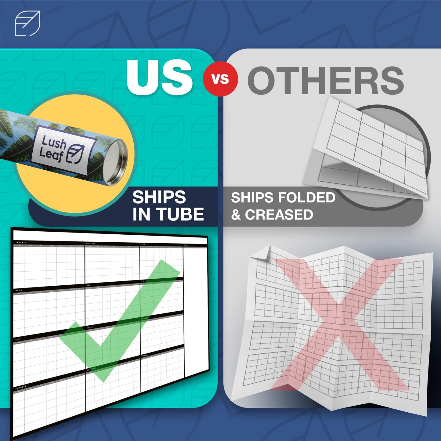 Calendar Whiteboard for Wall, 38" x 68" - Dry Erase, Undated, Yearly, Reusable - 12 Month 2025 Big Calendar for Home, Classroom & Office, Includes Markers, Erasers & Accessories