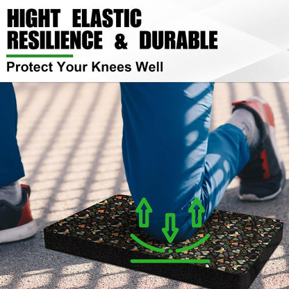 FREEKYROCK Extra Thick Kneeling Pad — Heavy Duty, Extra Large Foam Kneeler Mat for Gardening, Water & Dirt Resistant, Lightweight, Butterfly