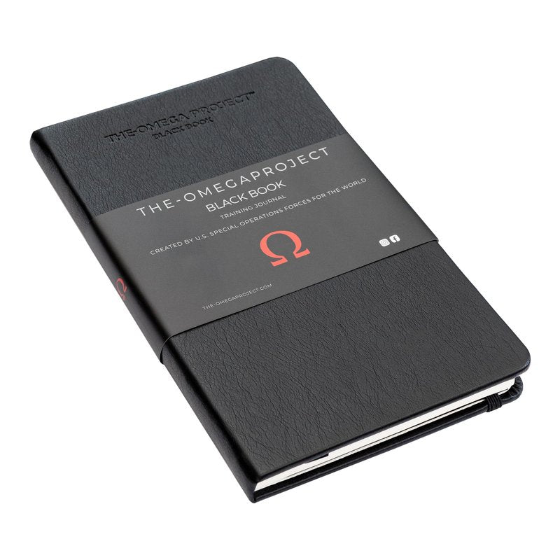 The Omega Project Black Book Training Journal – Tactical Fitness Planner Designed by U.S. Special Operations Forces
