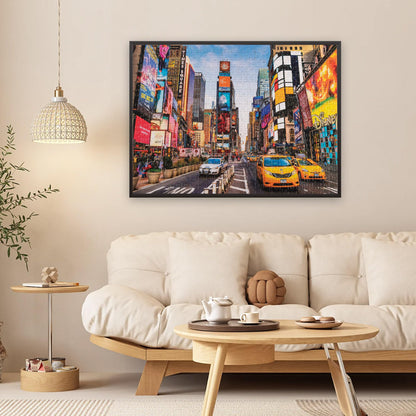 Jigsaw Puzzle - 1000 Piece Jigsaw Puzzles for Adults, Family Game - New York City - 27 x 20 Inches - Challenging Family Activity Perfect for Game Nights