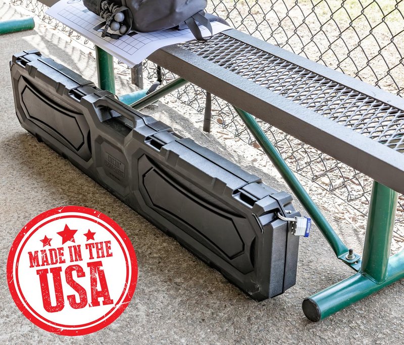 MTM RC51 Single Scoped Rifle Case 51, USA Made, Black
