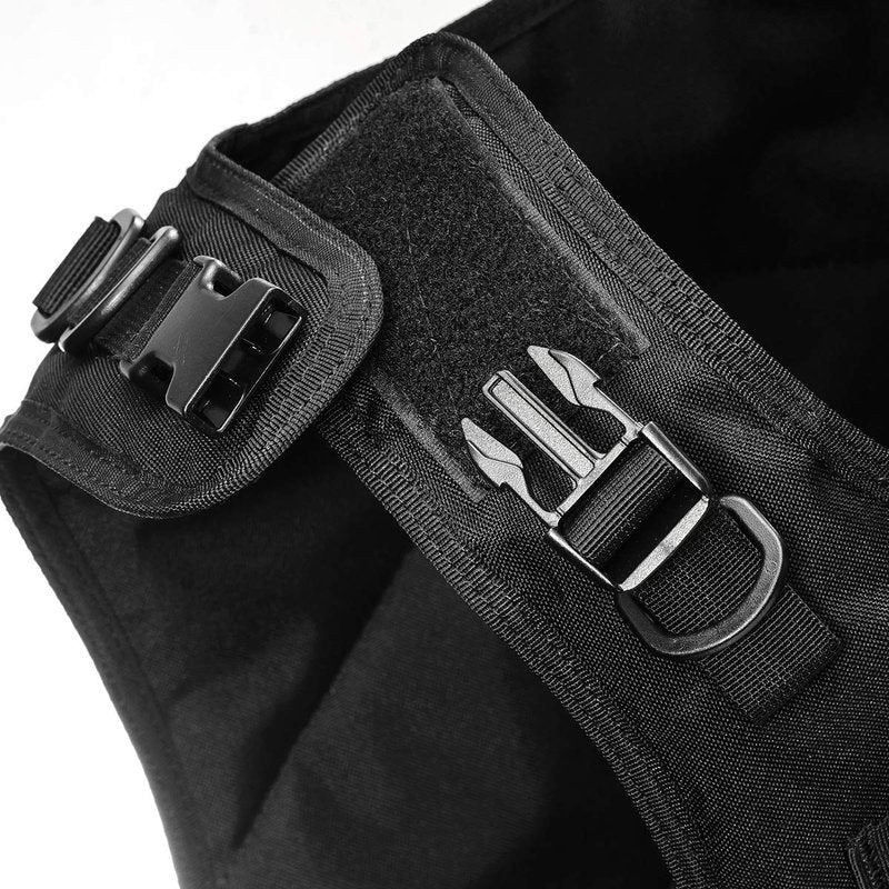 YAKEDA Outdoor Tactical Airsoft Vest Adjustable Fit Adult (CP)