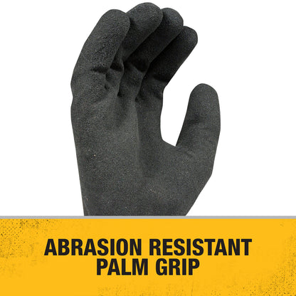 Dewalt DPG737L Thermal Insulated Grip Glove 2 in 1 Design, Large, Black/Yellow
