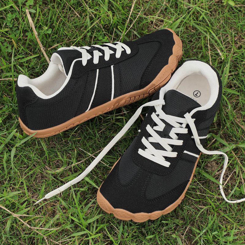 Grand Attack Barefoot Shoes Women,Wide Toe Box Minimalist Zero Drop Walking Shoes Lightweight Cross Training Trail Running Wrestling Weightlifting Fitness Barefoot Gym Sneakers Blackk Size 9