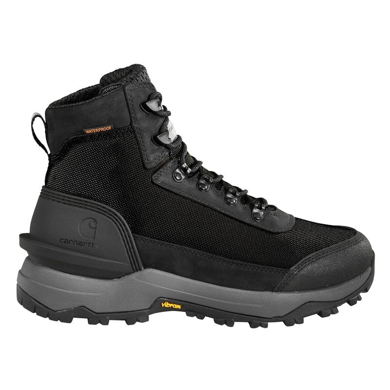 Carhartt Men's Outdoor WP 6" Soft Toe Hiker Boot, Black, 10M