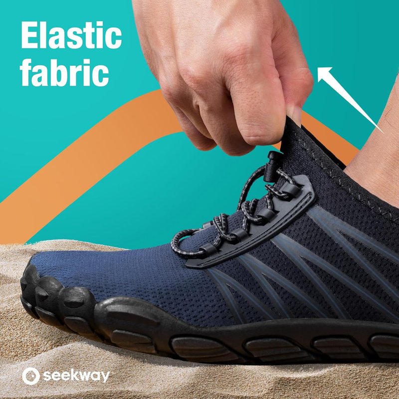 Water Shoes for Men & Women - Quick-Dry Aqua Socks for Beach, Swim, River, Pool, Lake & Hiking | Barefoot Design