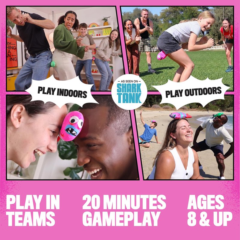 Fish Fight – Funny Flopping Fish Game for Kids & Adults | Outdoor Summer Party Game for Beach, Backyard, Pool, Family & Friends