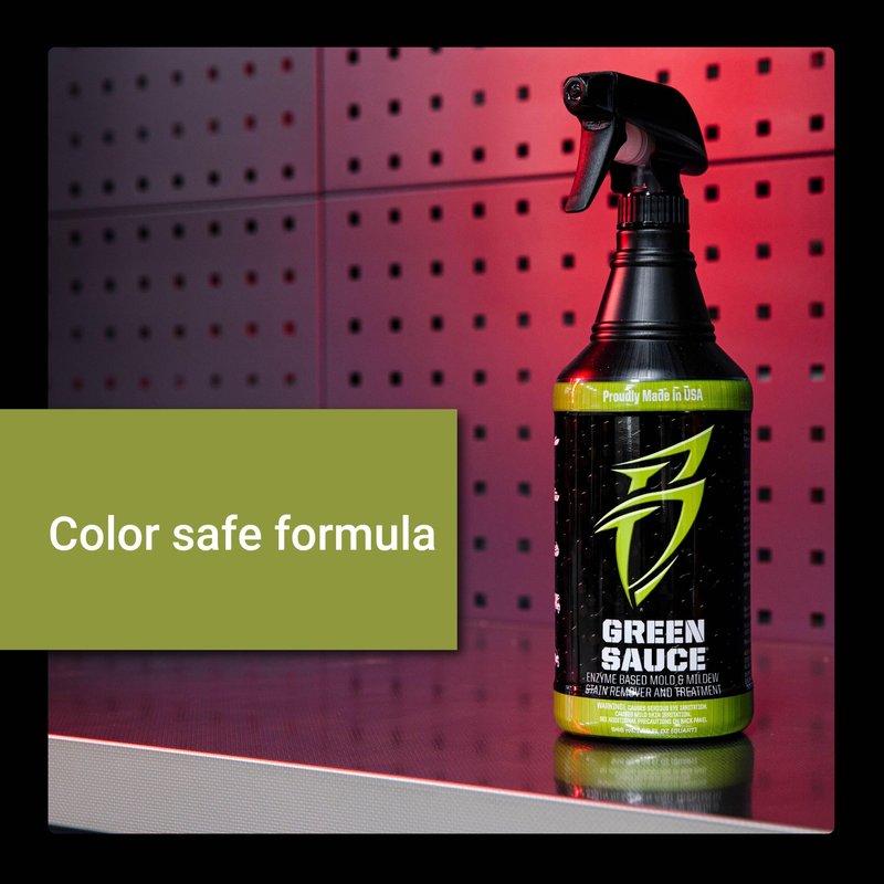 Boat Bling Green Sauce Enzyme-Based Stain Remover for Boat Interiors and Exterior, 32 oz.