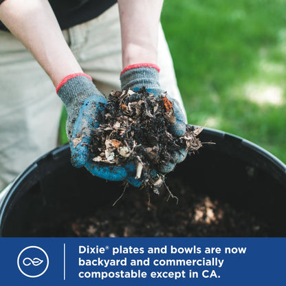 Dixie Medium Paper Plates, 8.5 Inch, 90 Count, 2X Stronger*, Microwave-Safe, Soak-Proof, Cut Resistant, Disposable Plates For Everyday Breakfast, Lunch, & Dinner Meals