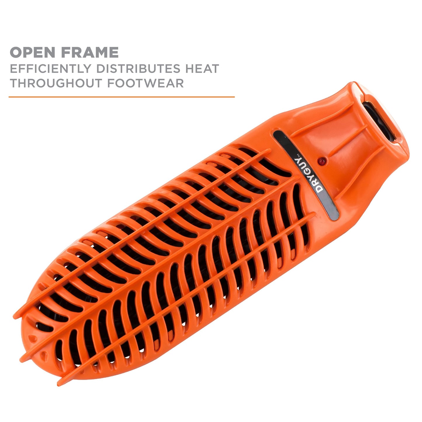 DryGuy Unisex's Travel Dry Shoe Dryers, Orange and Black, One Size