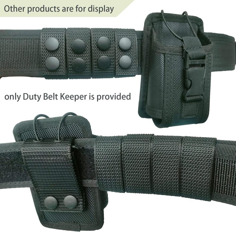 Tactical Duty Belt Keeper - Nylon Double Snaps for 2"-2.25" Belts | Police Accessories