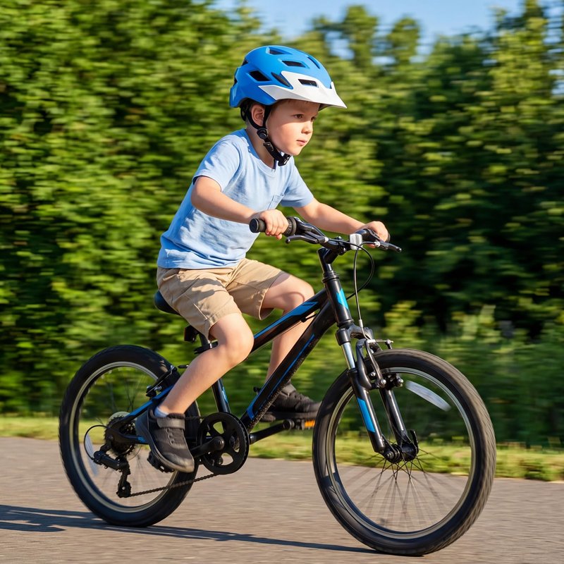Kids Bike Helmet, Adjustable Toddler Youth Helmet with Detachable Visor & LED Light for 3-5/5-8/8-12 Years Boys Girls, Multi-Sport Helmet for Bicycle Cycling Scooter Skating