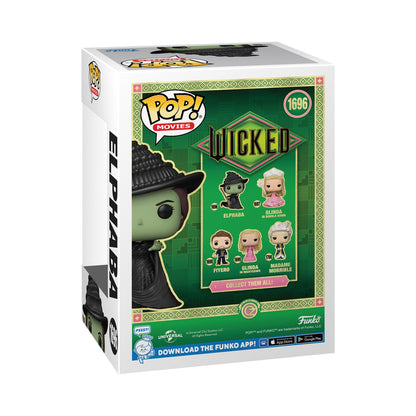 Funko POP! Movies: Wicked - Elphaba - Glitter - Amazon Exclusive - Collectable Vinyl Figure - Gift Idea - Official Merchandise - Toys for Kids & Adults - Movies Fans - Model Figure for Collectors