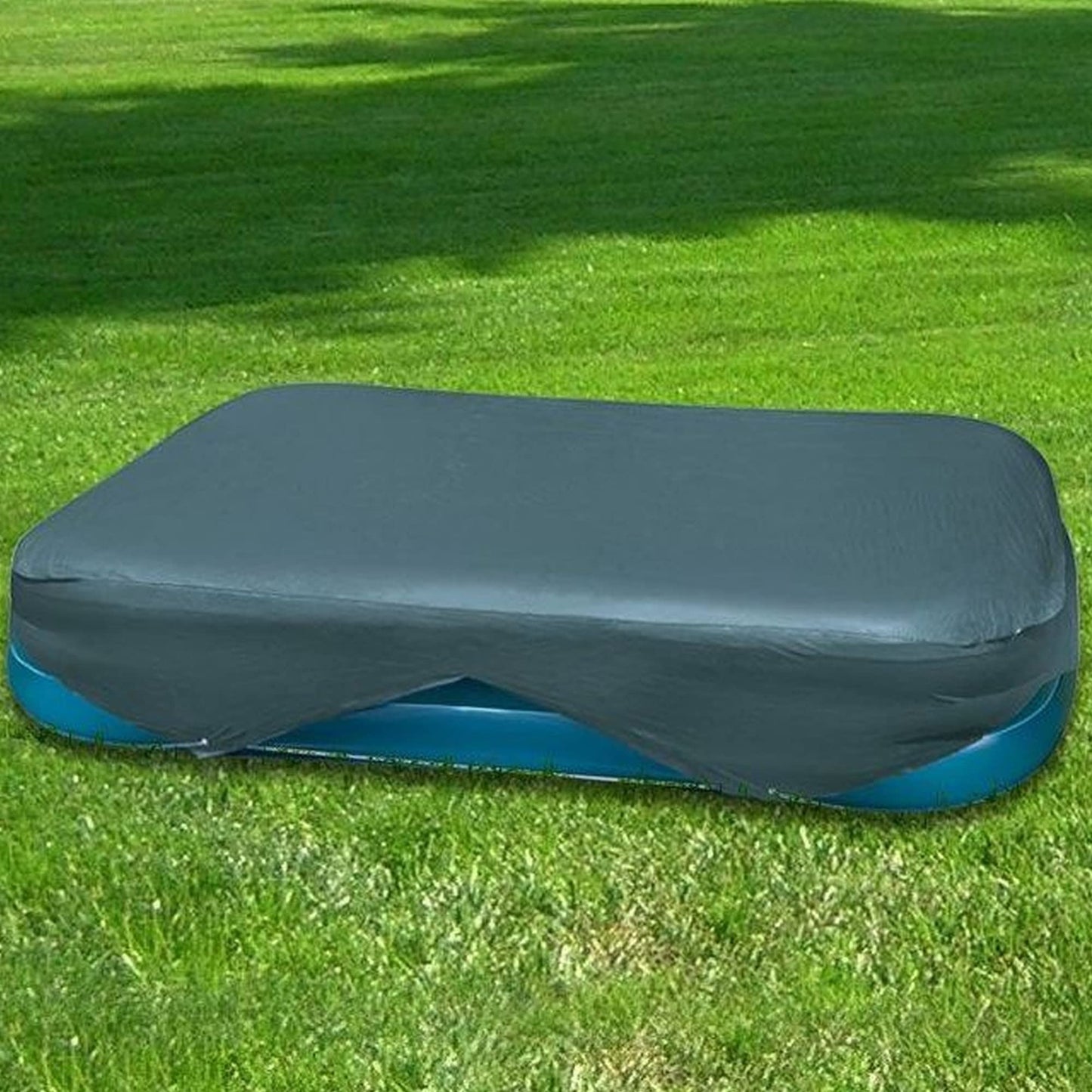 Intex 58412NP - Rectangular pool cover 305 x 183 cm and 262 x 175 cm, Neutral Color