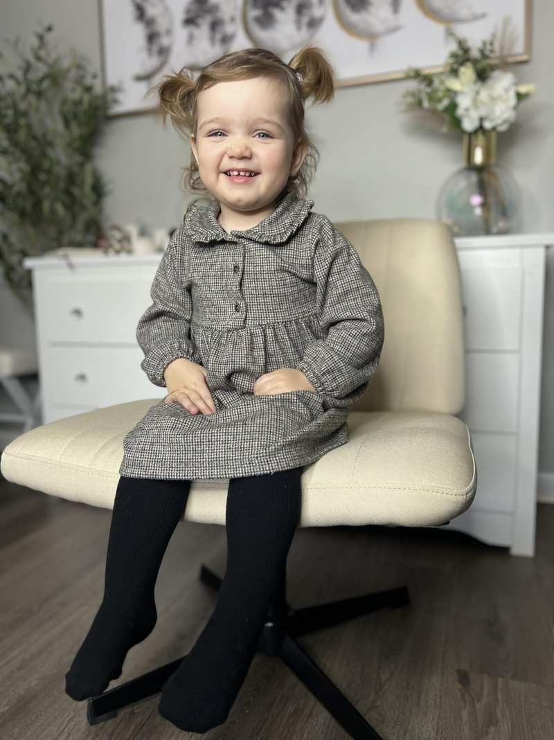 Stelle Toddler Girls Tights Baby Cable Knit Thick Stockings Cotton Winter Warm Leggings Pantyhose 1/2/3 Pack(Black,XXS)