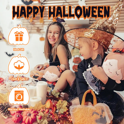 OUOZZZ Halloween Soft Baby Doll Toys for 1 Year Old Girl Gifts, Halloween Toy Decoration Party Gifts for 1 Year Old Girl 15"