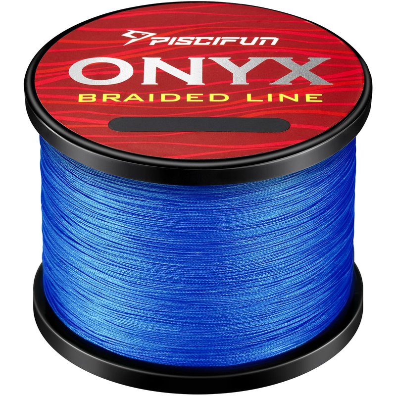 Piscifun Onyx Braided Fishing Line Advanced Superline Braid Lines 150Yd 12lb Blue