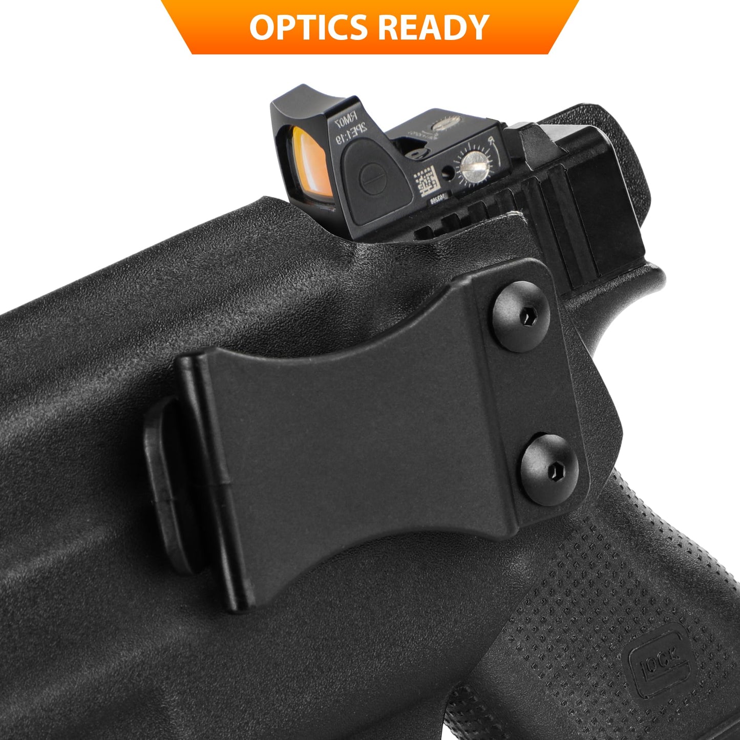 Glock 48 MOS TLR7 sub Holsters,IWB Kydex Holster for Glock 43X MOS,48 MOS with Streamlight TLR-7 Sub Flaslight,Optic Ready,Adj. Cant & Retention -Left Hand