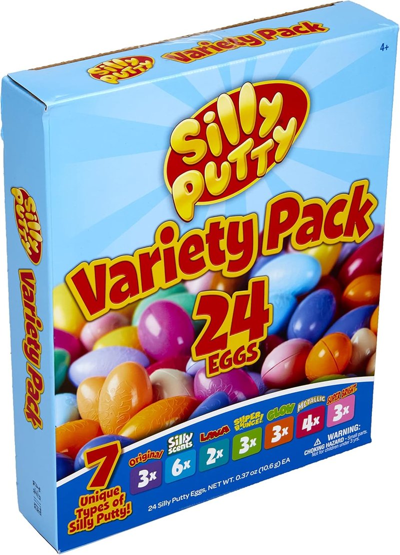 Silly Putty Bulk Variety Pack - 24 Assorted Soft Sensory Putty Fidget Toys for Kids | Perfect for Goodie Bags & Treasure Boxes