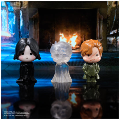 Wizarding World Harry Potter, Micro Magical Moments Glow in The Dark Advent Calendar 2024, 24 Surprise Toys, Christmas Countdown Calendar for Ages 6+