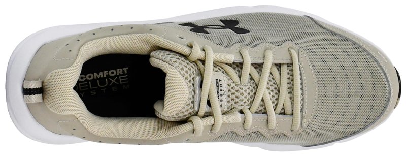 Under Armour Men's Charged Assert 10, (289) Khaki Base/Khaki Base/Black, 4, US