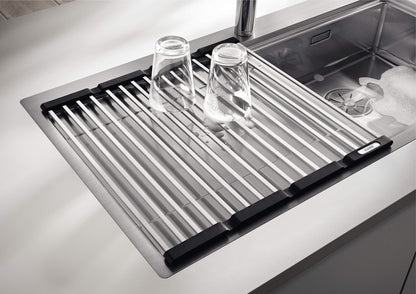 BLANCO 238483 Folding Grid as a Drainer for The Kitchen Sink, Foldable Grid for The Sink in The Kitchen, 440 mm Width