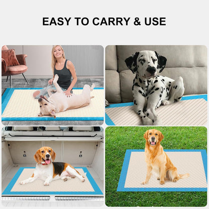 Gardner Pet Extra Large Puppy Pads 70x85cm, Ultra Absorbent Thicker Puppy Training Pads, 6 Layers of Leak-proof, Edge-Wrapping, Fast Drying, Suitable for Dogs, Cats, Rabbits (30 Pack, Blue)
