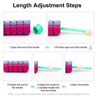 APLUGTEK Jump Rope, Weighted Ropeless Skipping Rope for Fitness, Tangle-Free Rapid Speed Cordless Jump Rope Workout for Men, Women, Children…