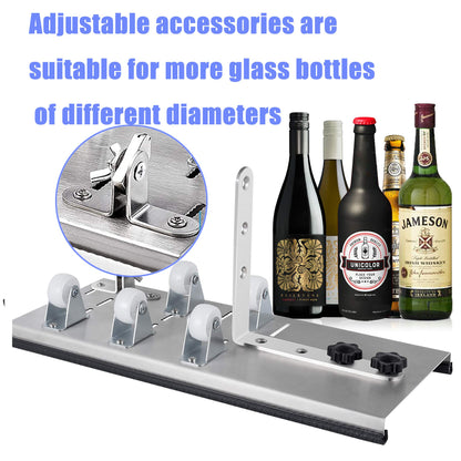Kalawen Glass Bottle Cutter, Upgrade Bottle Cutter & Glass Cutter Kit for Bottles, Wine Glass Bottle Cutter Tool to Cut Bottles Wine Beer Liquor Whiskey Champagne (Only for Round Bottles)