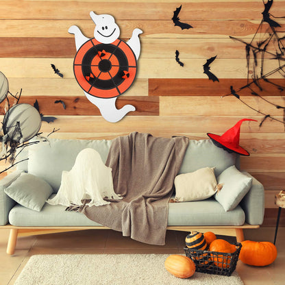 Ghost Dart Board with Sticky Balls for Halloween, Spliceable Dart Board Kit Misc Games Halloween Toy