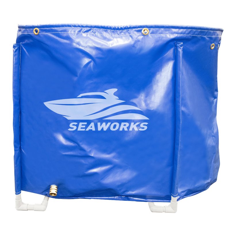 Seaworks Outboard Motor Flushing Bag for Marine Engines & Sterndrives