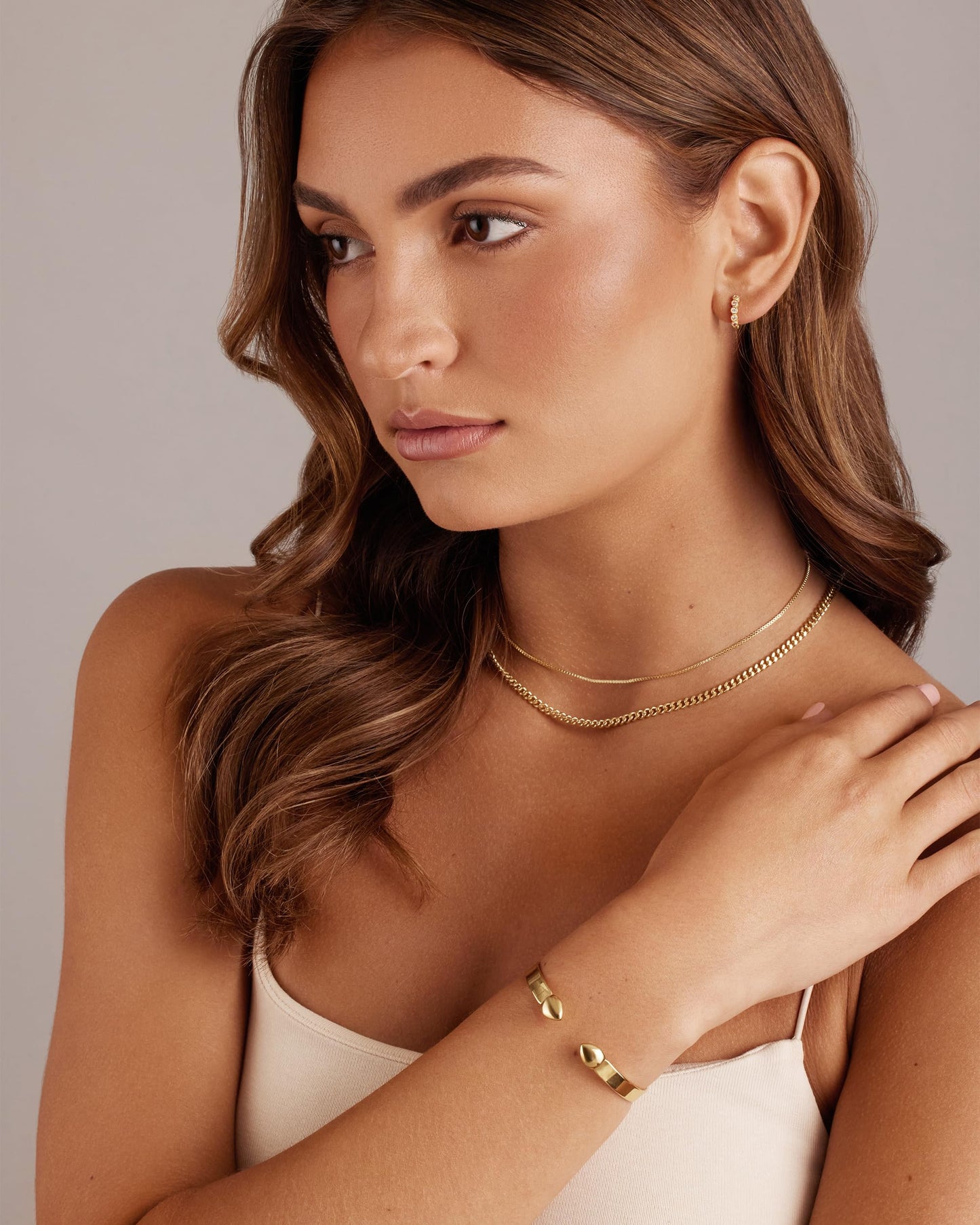 PAVOI 14K Yellow Gold Plated Stainless Steel Bangle Bracelets for Women | Breathe Inspirational Engraved Adjustable Mantra Cuff Bangle | Personalized Gift for Her Mom Sister | Birthday Gifts for Women