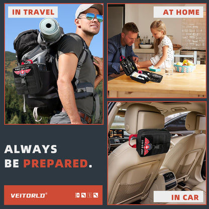 Gifts for Men Him Husband Dad Fathers Day - Survival Gear and Equipment 221 in 1, Survival Kits