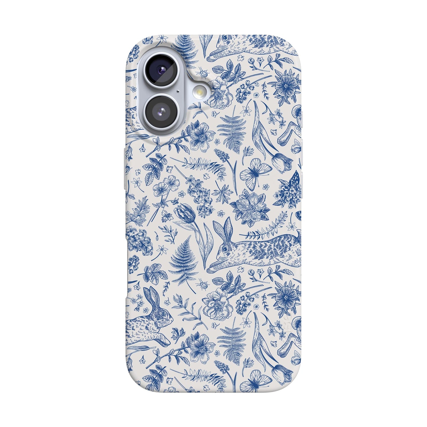 Casely iPhone 17 Case | Blue Stripes | Sunday Best | Compatible with MagSafe | Classic Ultra Slim Design