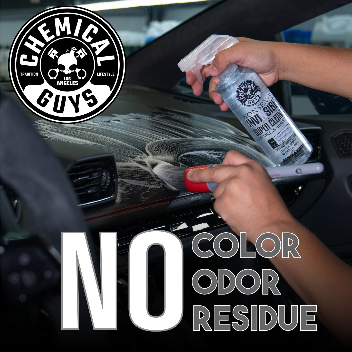 Chemical Guys SPI_993_1602 Nonsense All Surface Super Cleaner (Works on Vinyl, Rubber, Plastic, Carpet) Safe for Home, Garage, Cars, Trucks, SUVs, Jeeps, RVs & More, 16 fl oz, Unscented-2 Pack