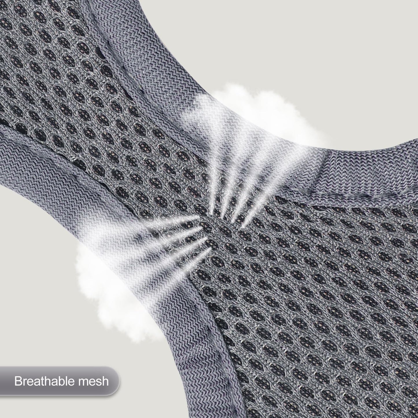 YIMEIS Dog Harness and Leash Set, No Pull Soft Mesh Pet Harness, Reflective Adjustable Puppy Vest for Small Medium Large Dogs, Cats (Gray, X-Small (Pack of 1)