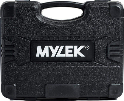 MYLEK MY18BCM1 Cordless Drill 18V, 1500 mAh Li-Ion Driver 28Nm, 1 Hour Electric Quick Charge, 2 Speed, LED Work Light, Carry Case with Accessory Kit, Variable Speed & Quick Stop Function